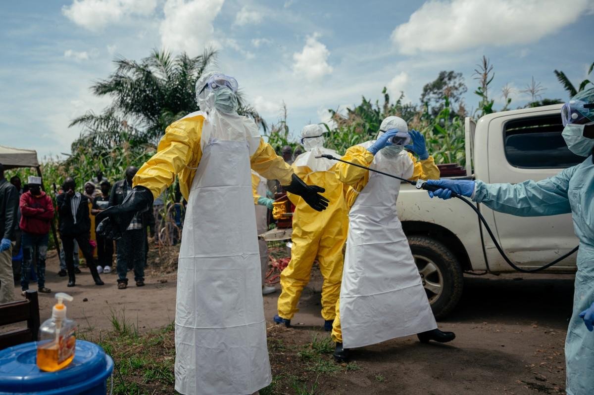 A taxa de mortalidade da atual epidemia &eacute; calculada em 45,9% pelas autoridades de sa&uacute;de congolesas
