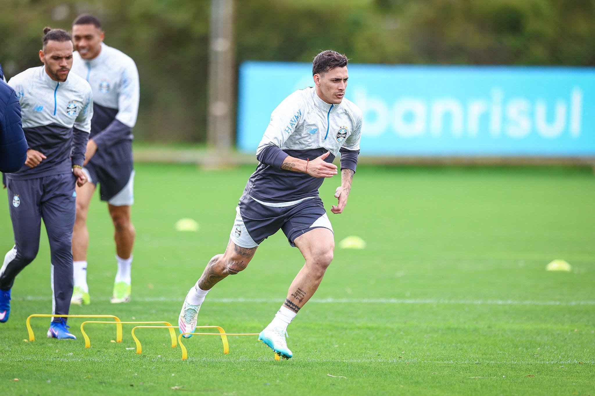 Pav&oacute;n foi o personagem do Gr&ecirc;mio nos dois &uacute;ltimos jogos