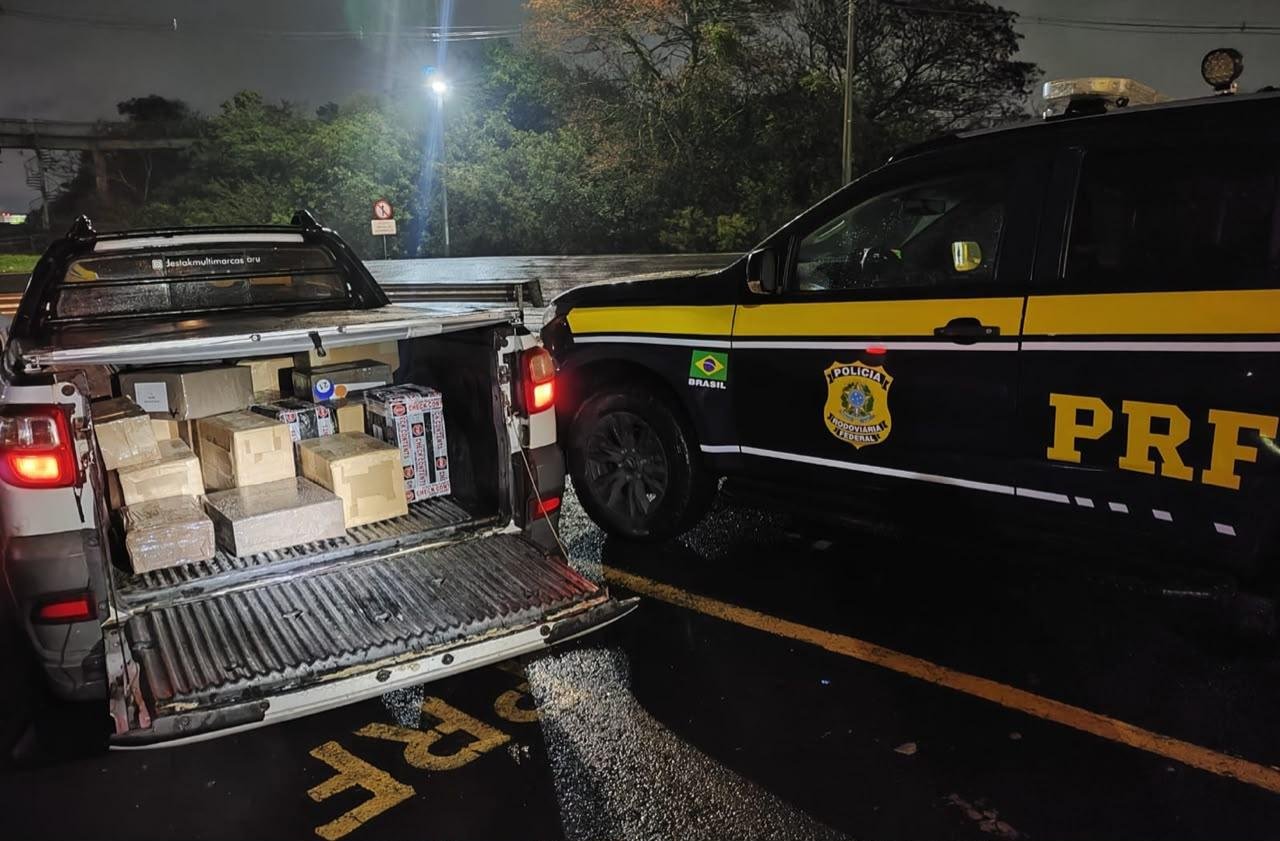 Al&eacute;m dos celulares, no interior do ve&iacute;culo, tamb&eacute;m foi encontrado um dispositivo rastreador GPS