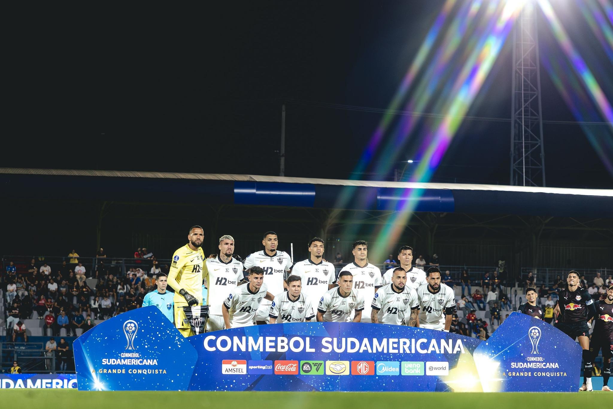No meio de semana, fora de casa, o Galo bateu o Bragantino por 1 a 0 pela Sul-Americana
