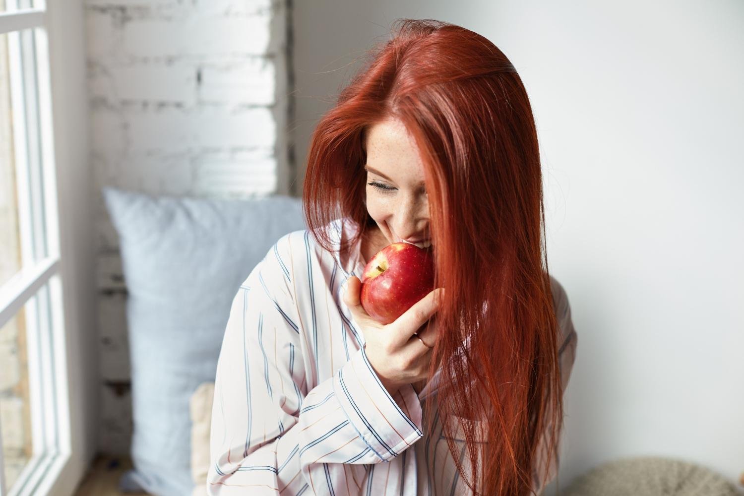 A ma&ccedil;&atilde; &eacute; um alimento de baixa densidade cal&oacute;rica e alta densidade nutricional