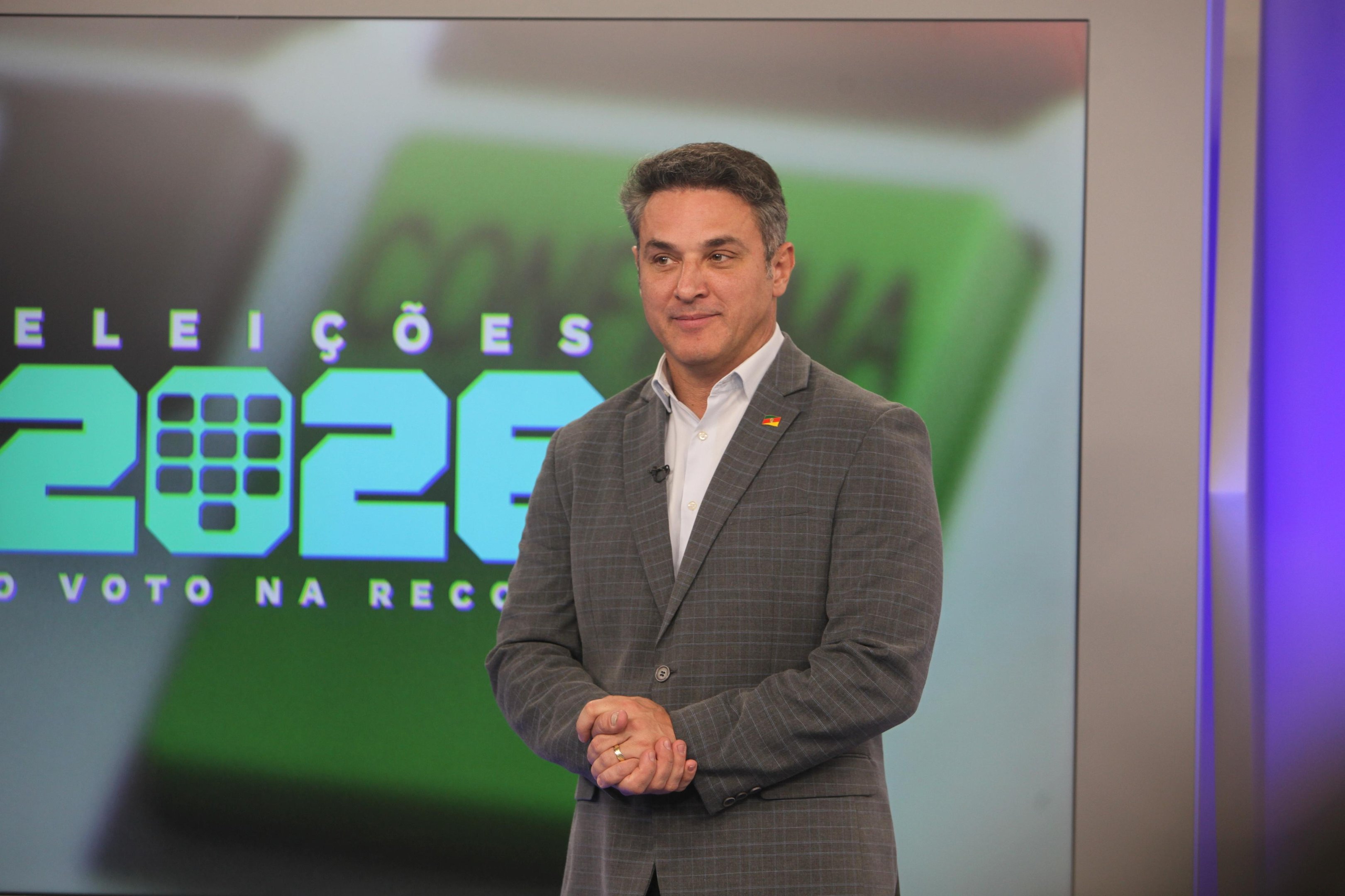 Zucco foi o primeiro candidato a participar da s&eacute;rie de entrevistas no Balan&ccedil;o Geral