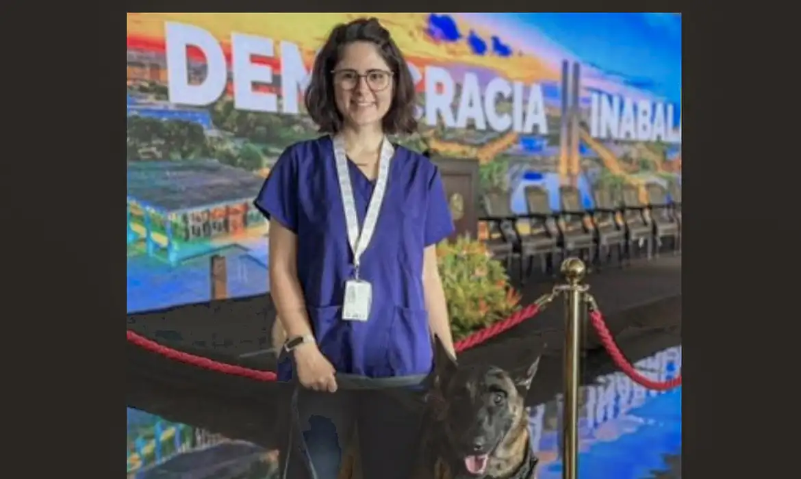 A veterin&aacute;ria estava internada na unidade de terapia intensiva do Hospital de Base