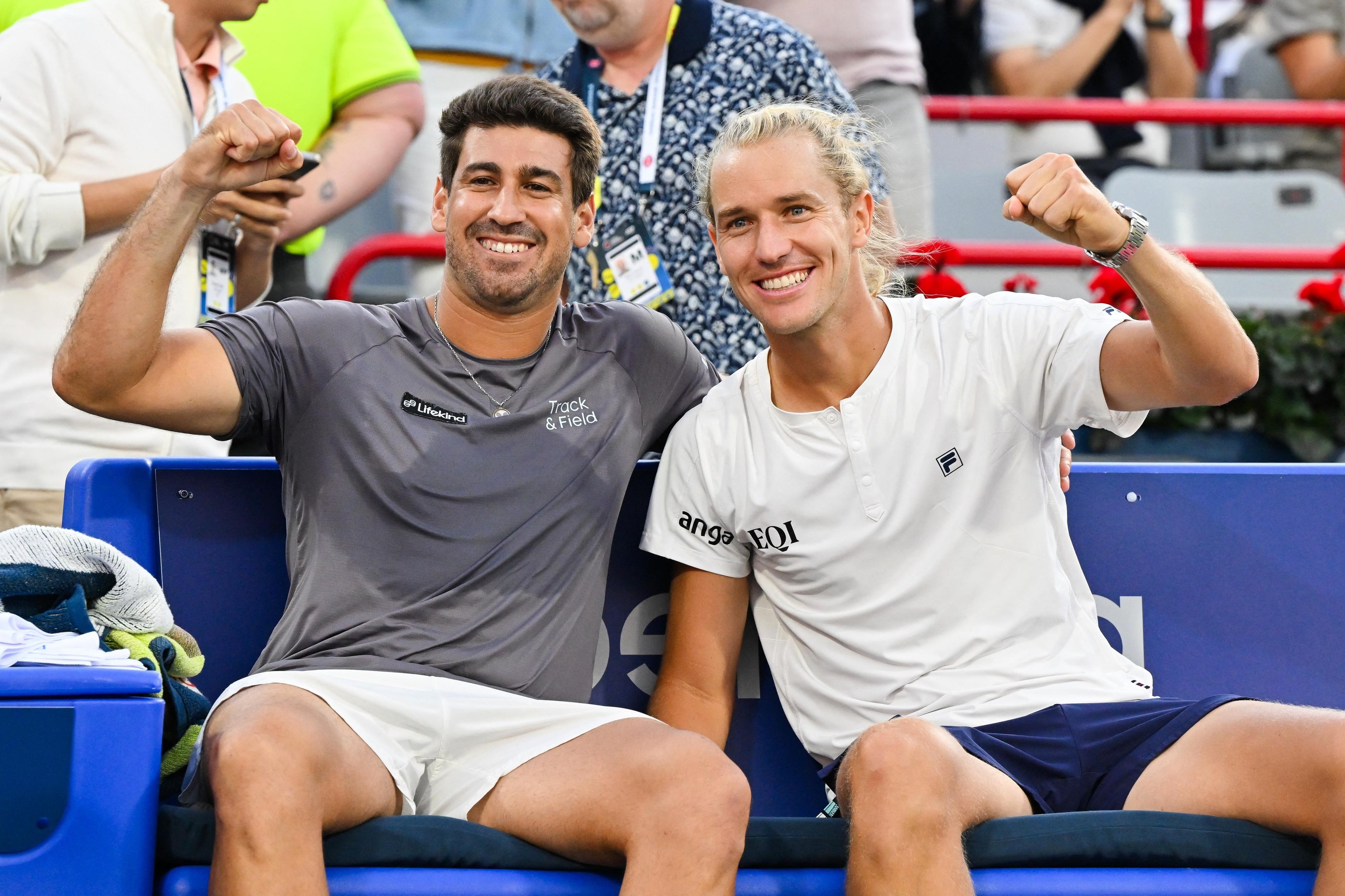 Luz e Matos formam a sexta melhor dupla do circuito ATP