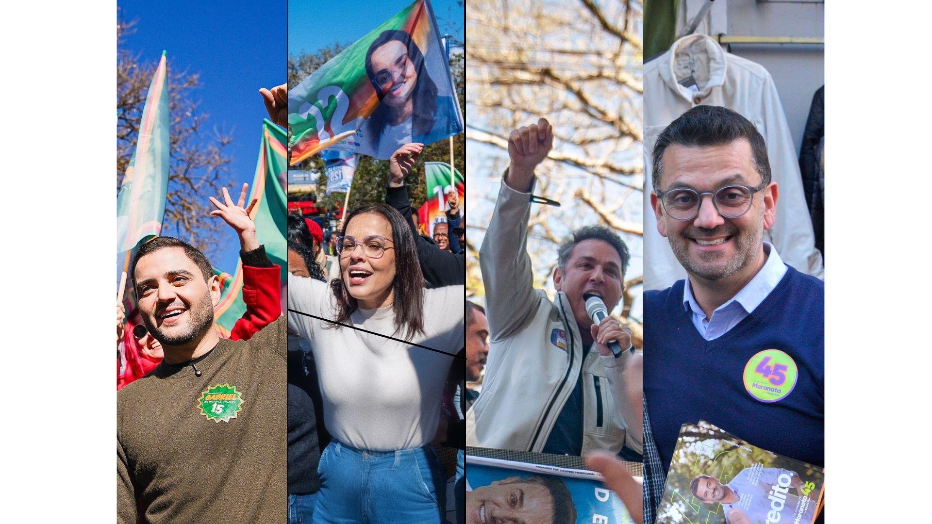 Agendas foram marcadas por campanha de rua