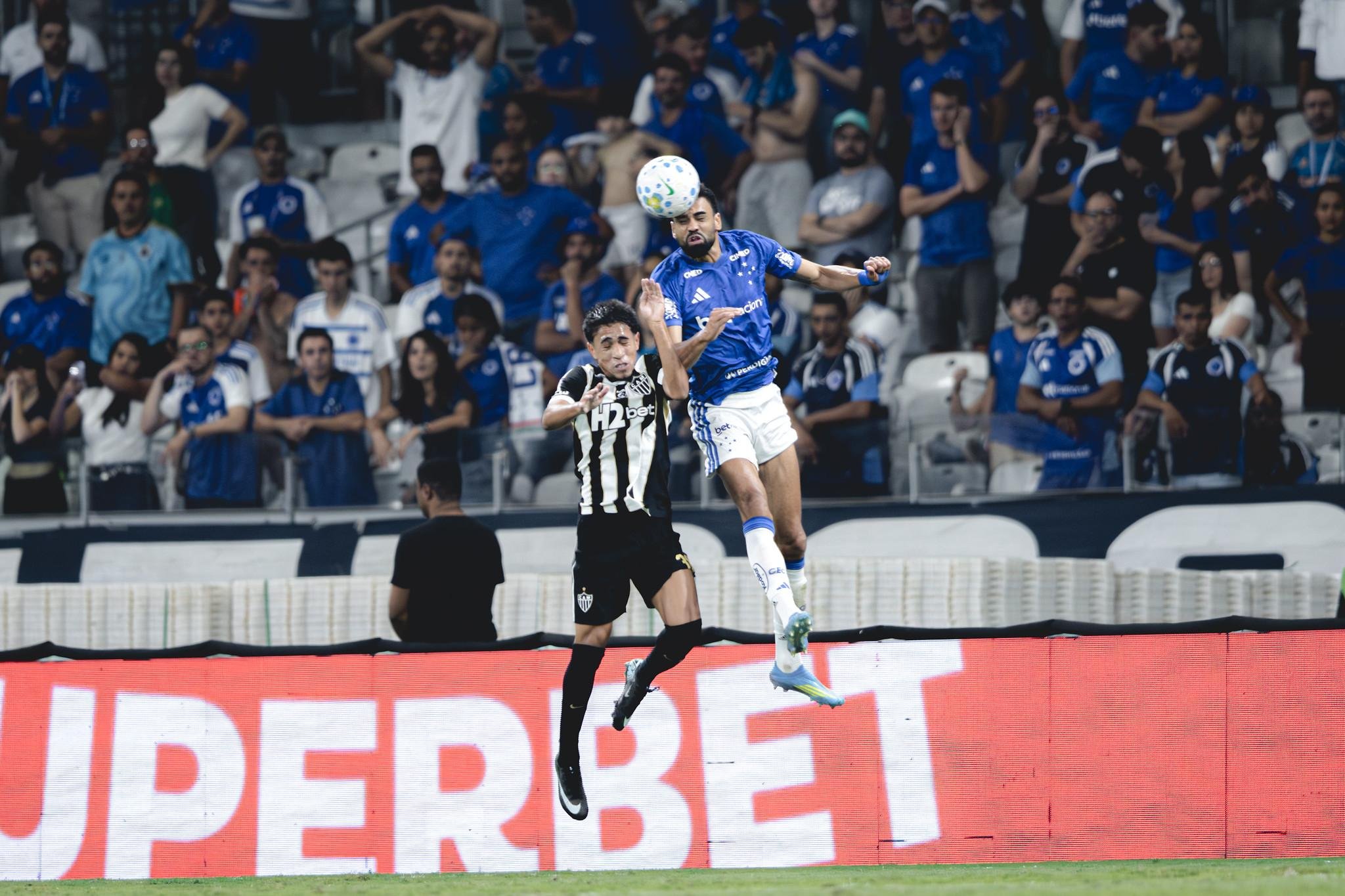 Pelo Campeonato Brasileiro, o Atl&eacute;tico Mineiro levou a melhor