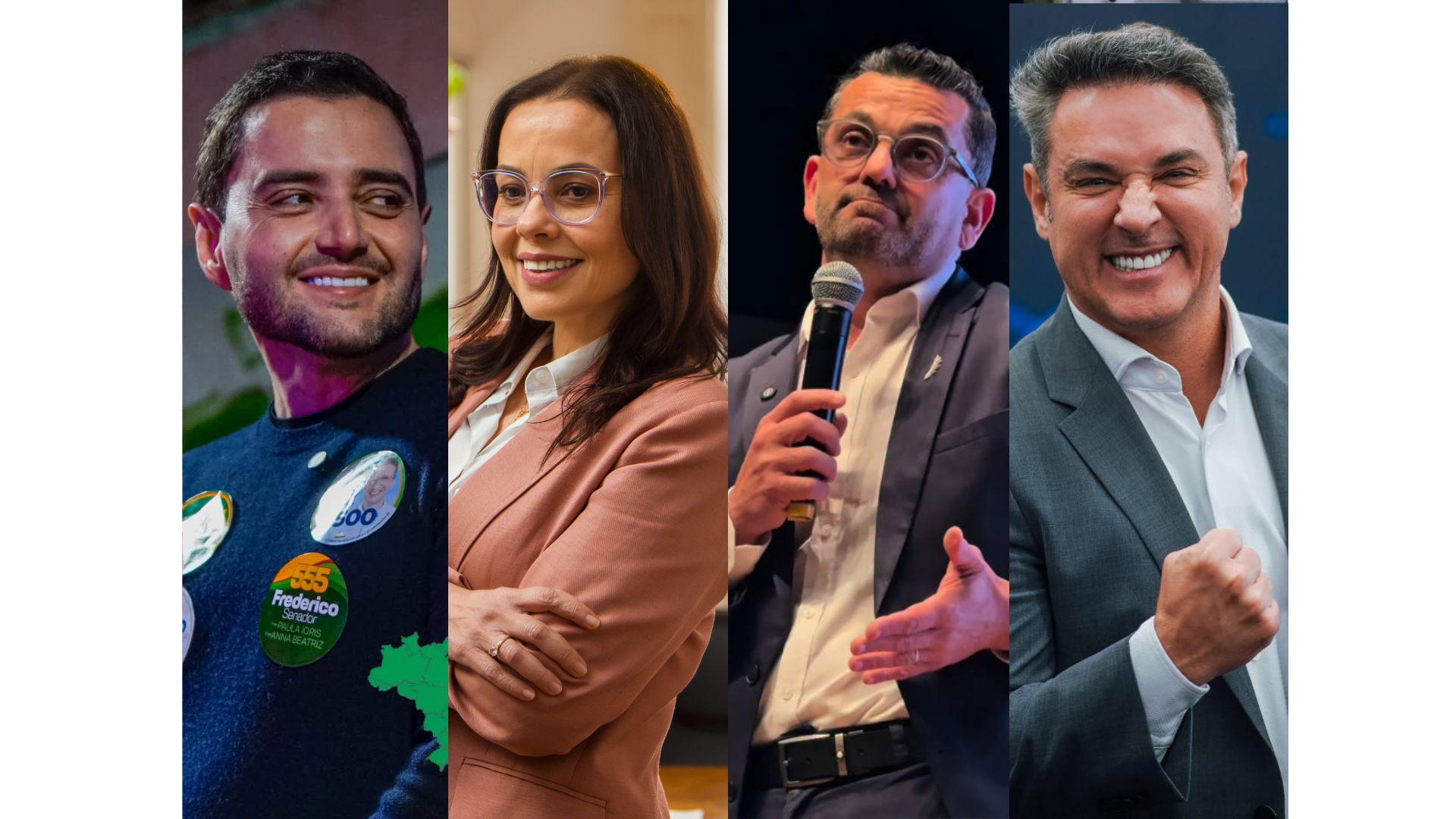 Principais candidatos ao governo do Estado adotam posturas diferenciadas nas redes sociais