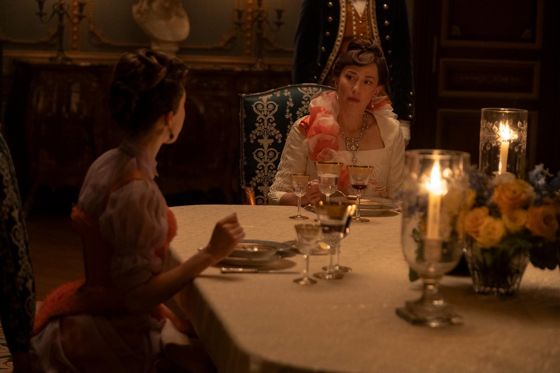 Atriz Carrie Coon na s&eacute;rie 'A Idade Dourada'