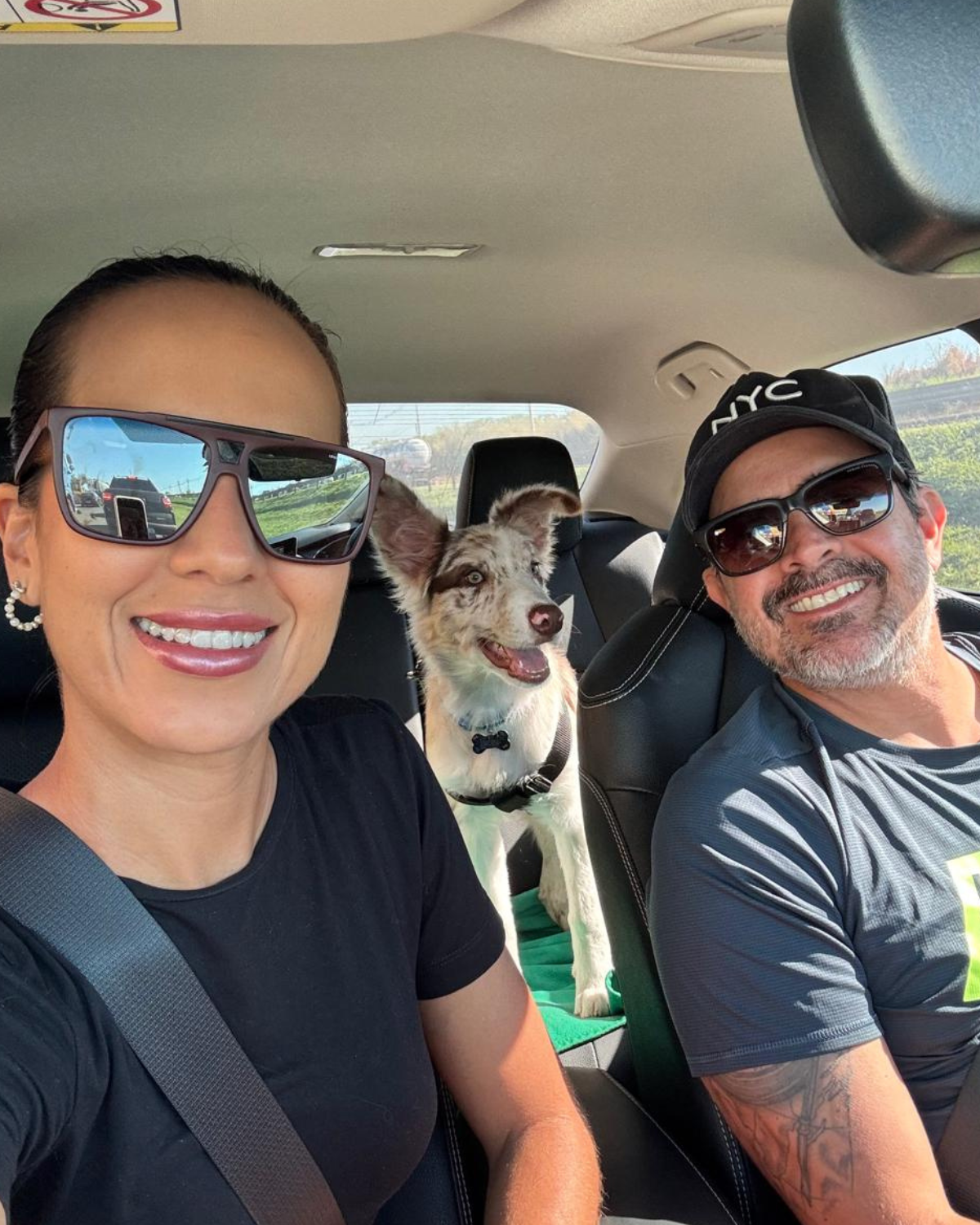 Priscilla e Ciro Rabelo viajam com Beni