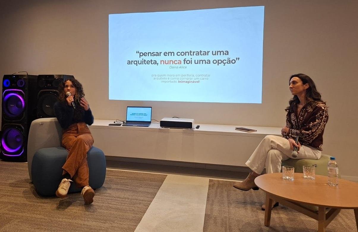 Arquiteta Karol Rosa apresentou a Kopa Coletiva na Casacor RS