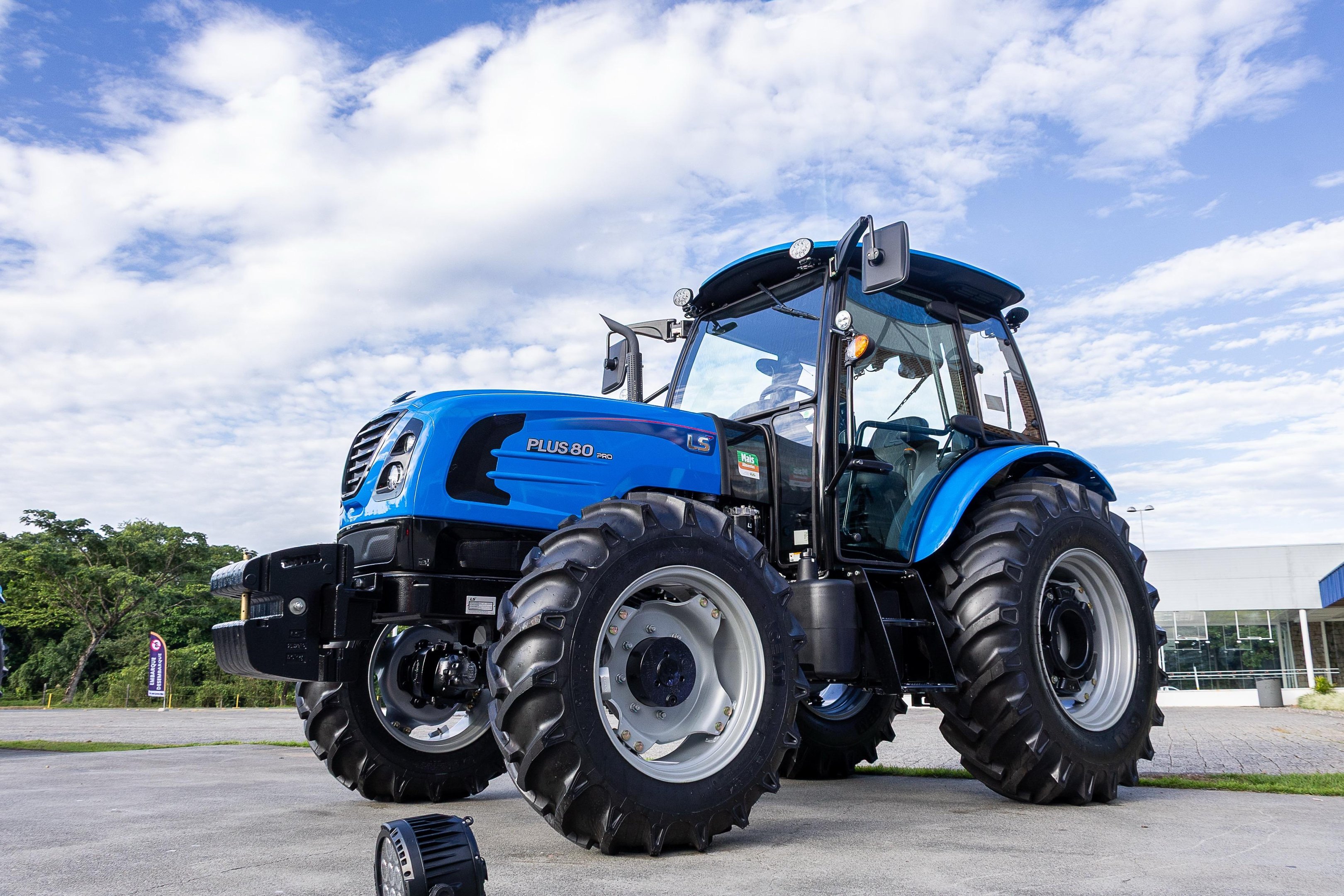 Feiras como a Expointer &eacute; oportunidade para empresas como a LS Tractor apresentarem seus produtos