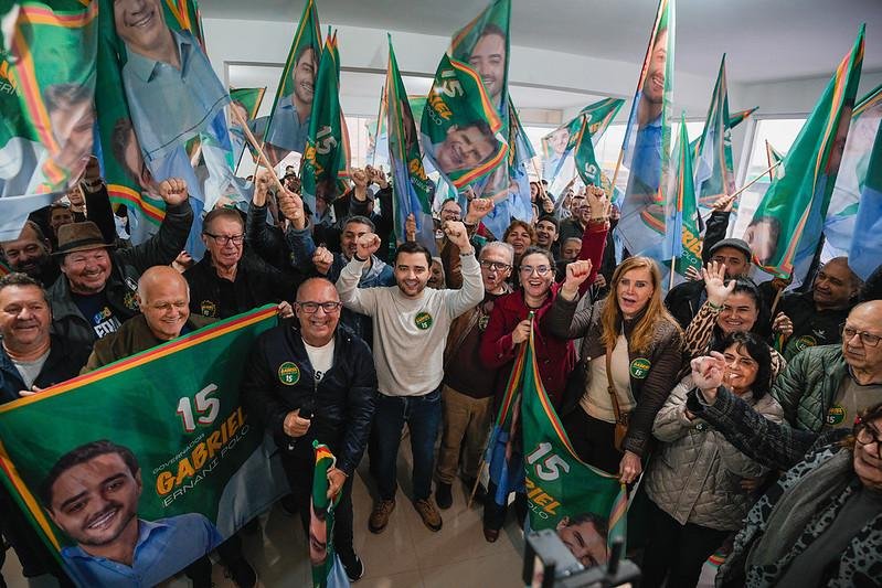 Gabriel participou de atividades com apoiadores no Litoral Norte e na Expointer neste fim de semana