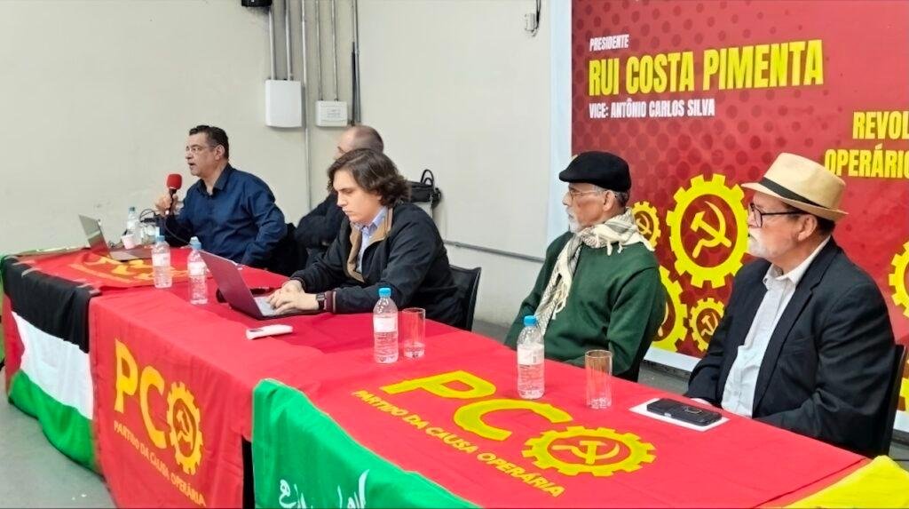 O ato foi realizado no Audit&oacute;rio Paulo Freire, do Sindicato dos Metal&uacute;rgicos da Grande Porto Alegre