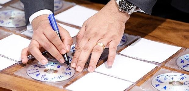 Cerim&ocirc;nia de Assinatura Digital e Lacra&ccedil;&atilde;o dos Sistemas Eleitorais