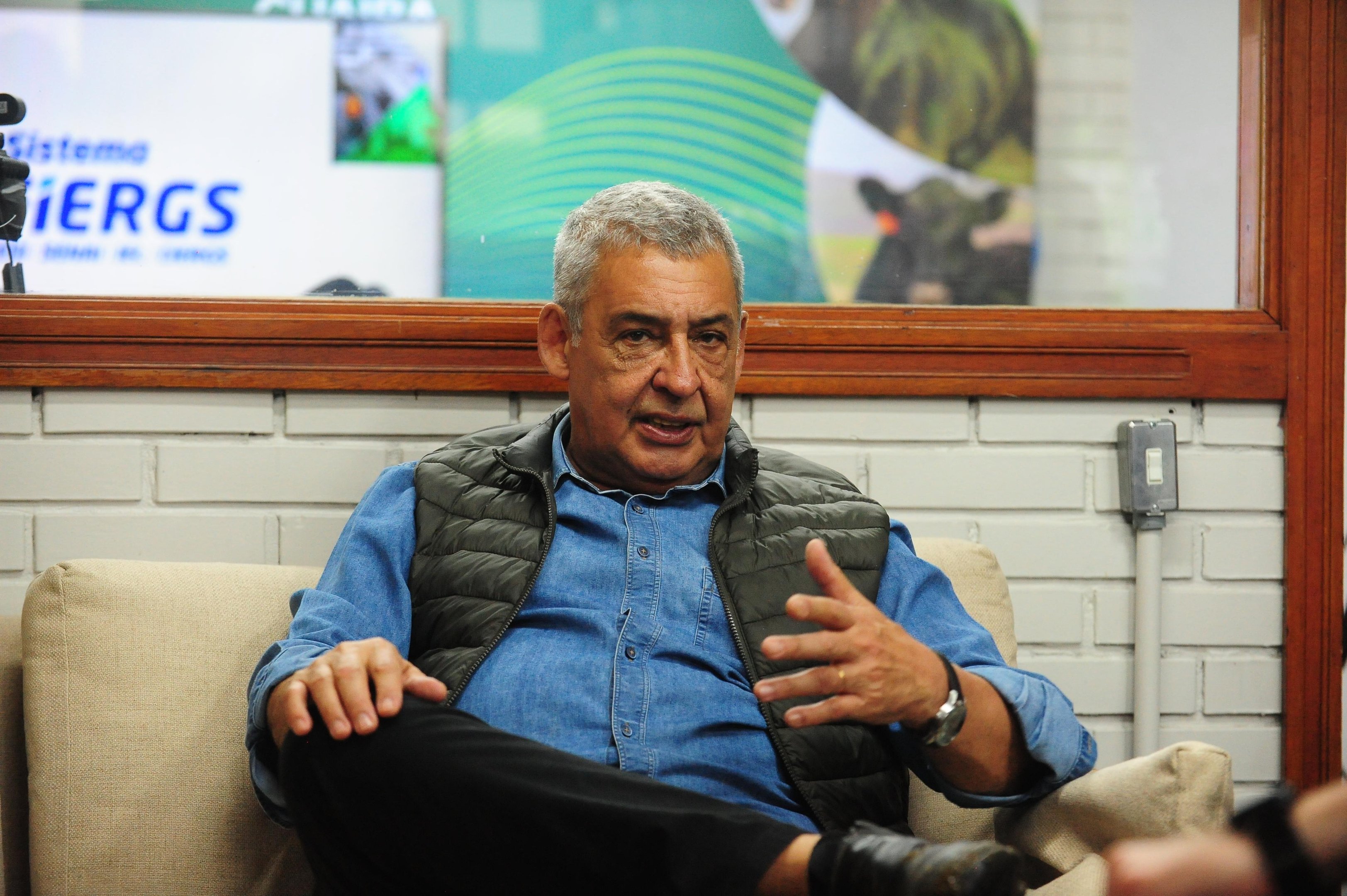 Sebasti&atilde;o Melo, Prefeito de Porto Alegre e Marcelo Dantas Diretor Presidente do Jornal Correio do Povo.