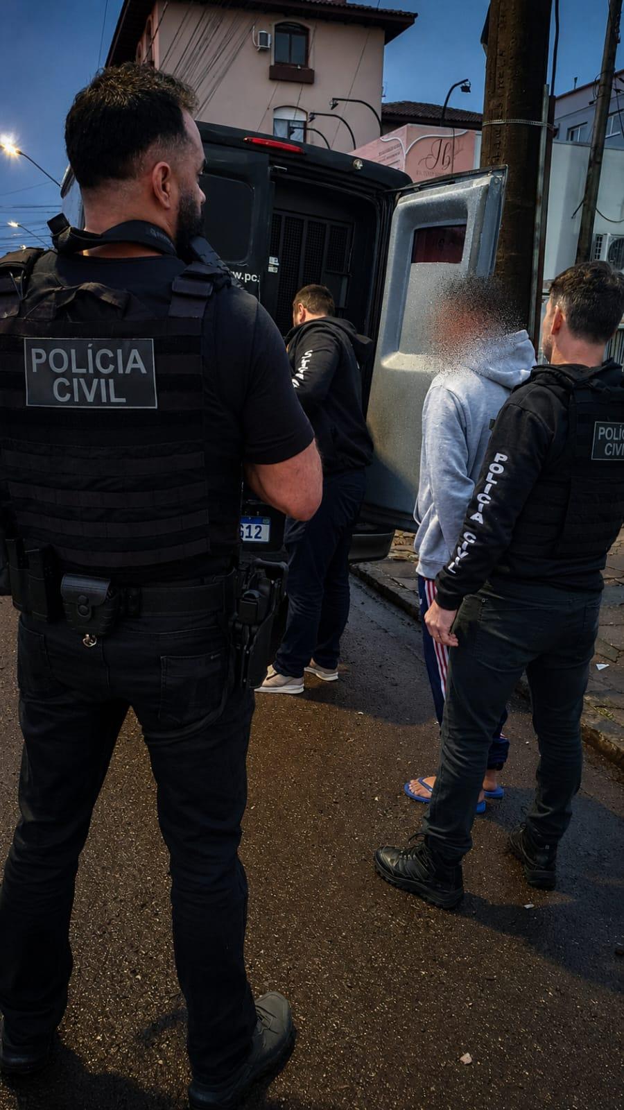Mandado de pris&atilde;o foi cumprido pela Pol&iacute;cia Civil