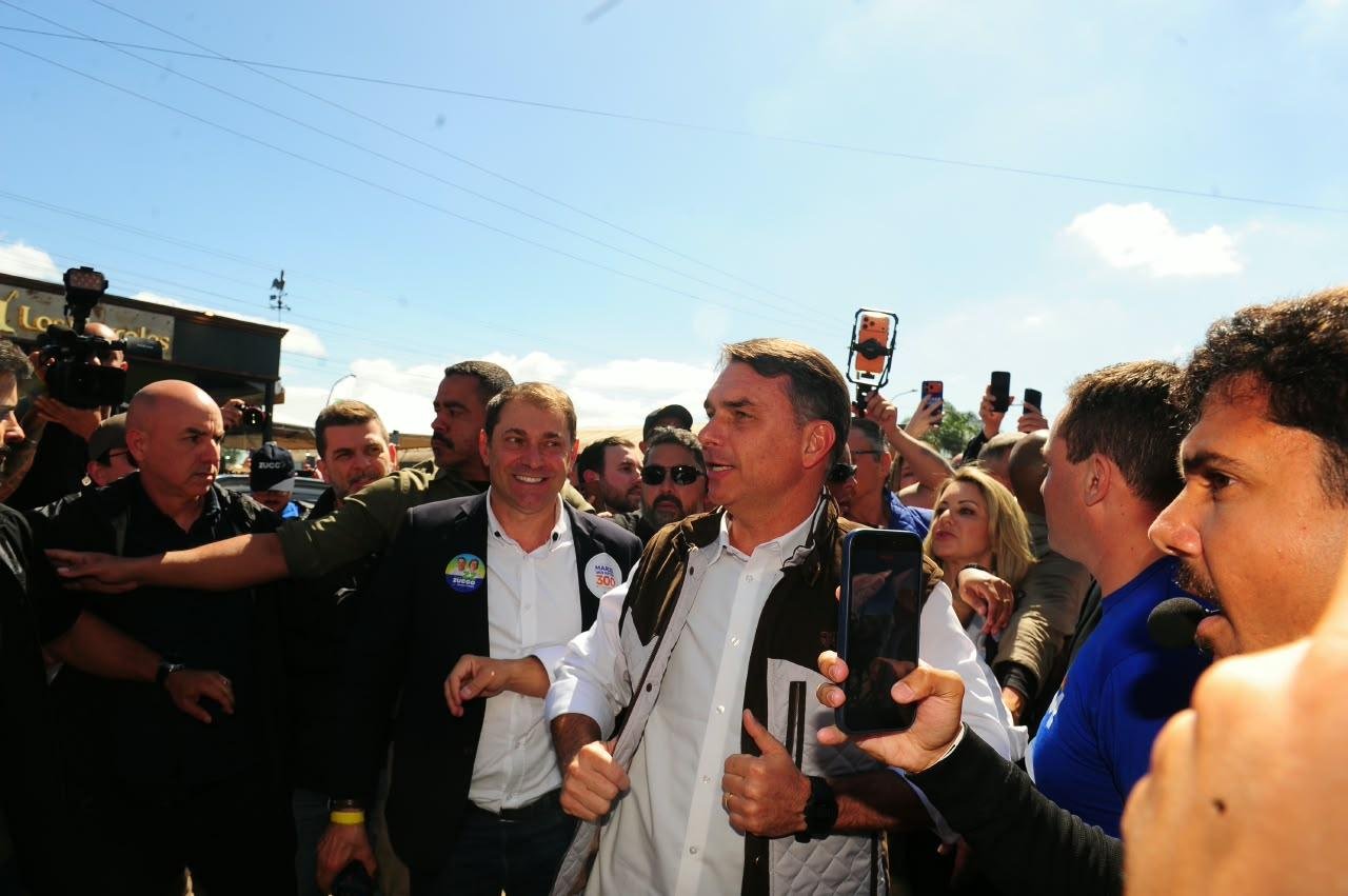 Fl&aacute;vio Bolsonaro (PL) cumpre agenda pelo Rio Grande do Sul nesta quarta-feira