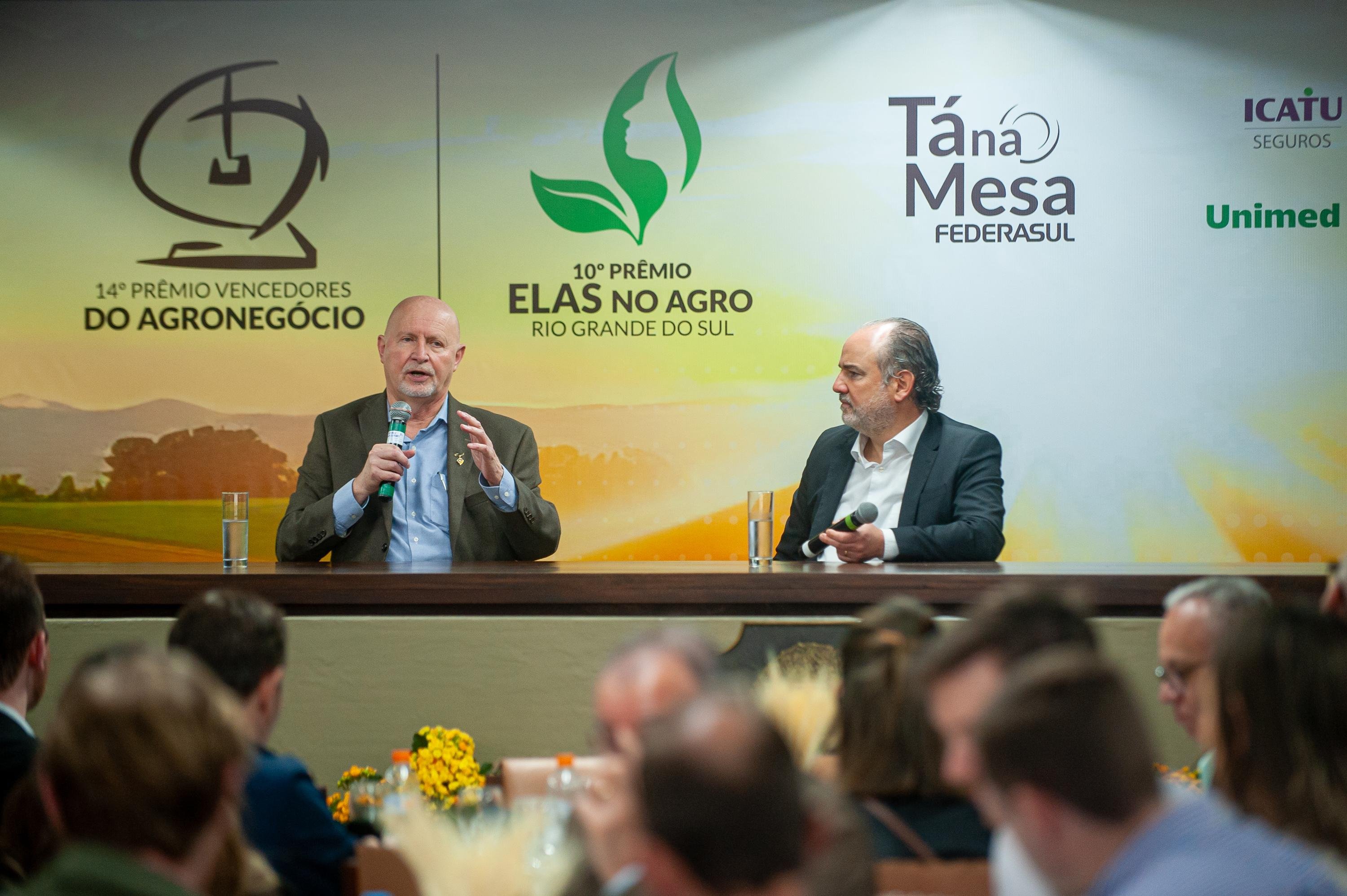 CEO da PH Advisory Group, Paulo Herrmann, e presidente da Federasul, Rodrigo Sousa Costa