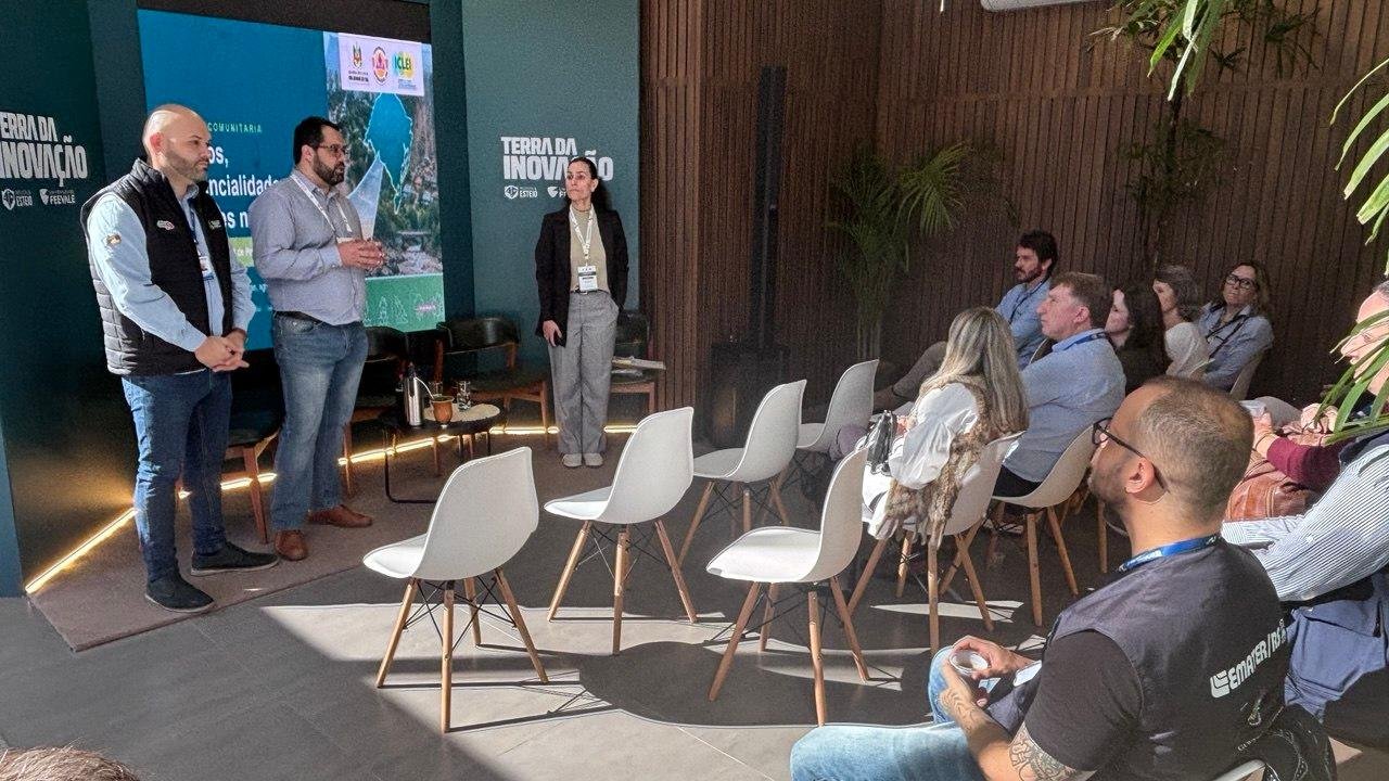 Encontro ocorreu nesta quinta-feira, no Hub Agro da Universidade Feevale na Expointer 2026