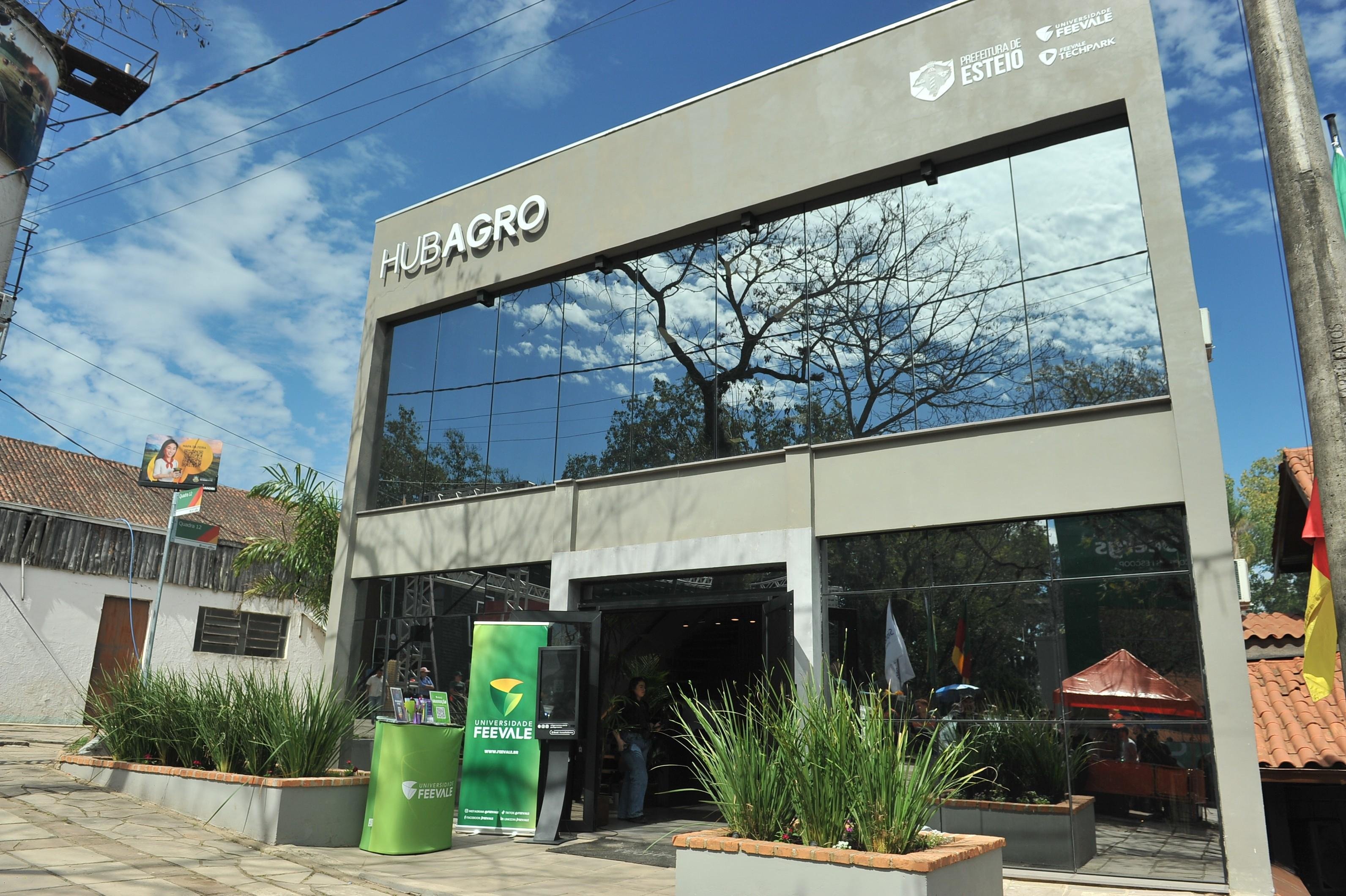 Pr&eacute;dio do Hub Agro &eacute; parceria da Prefeitura de Esteio com Universidade Feevale