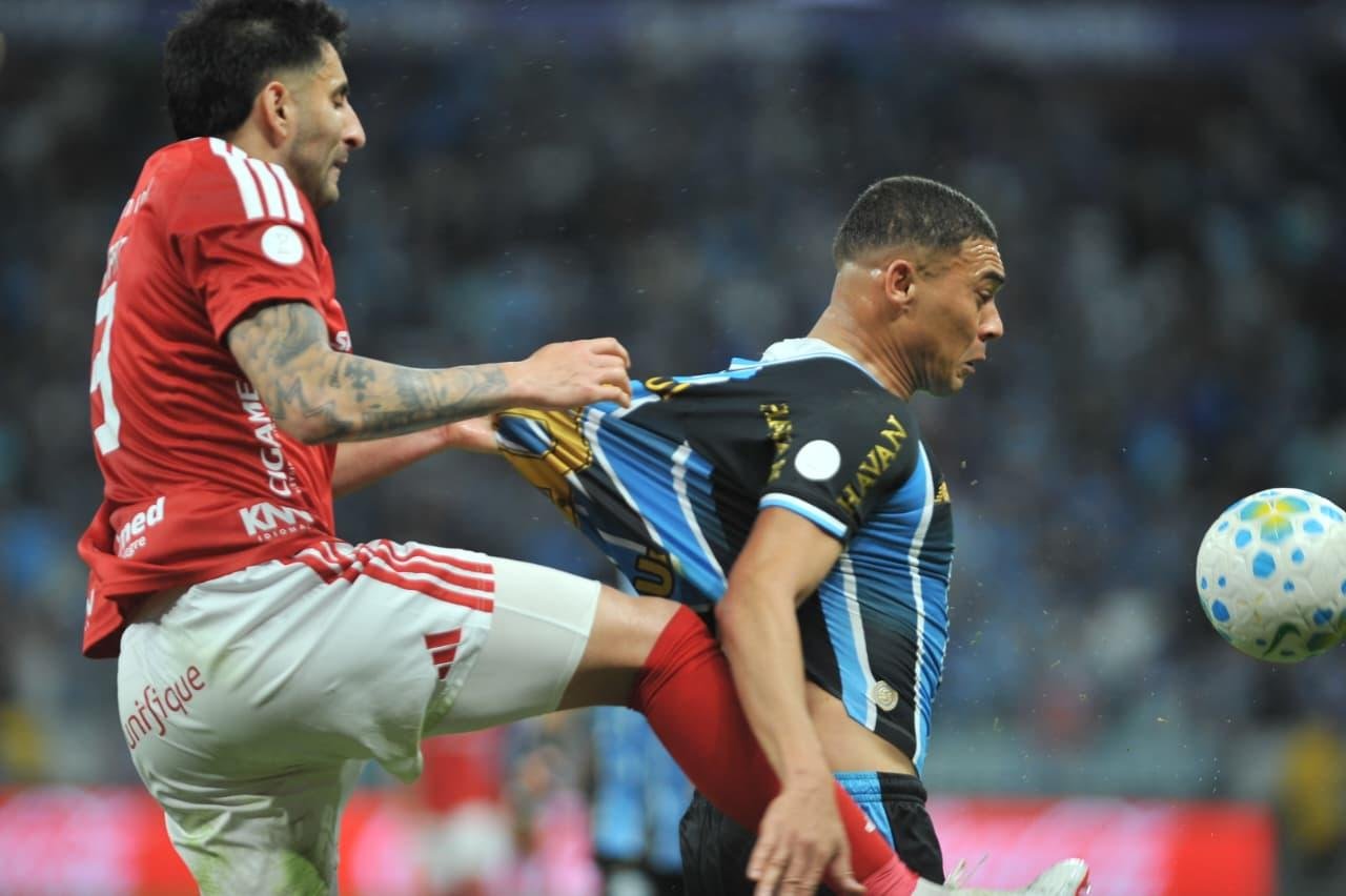 Gr&ecirc;mio chegou a abrir 3 a 0 e garantiu a classifica&ccedil;&atilde;o dentro da Arena