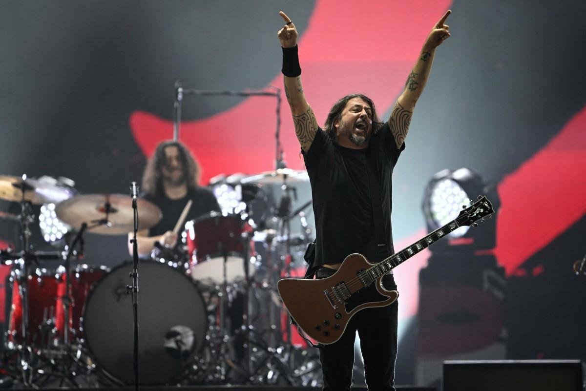 Show de Foo Fighters na noite de sexta-feira, 4