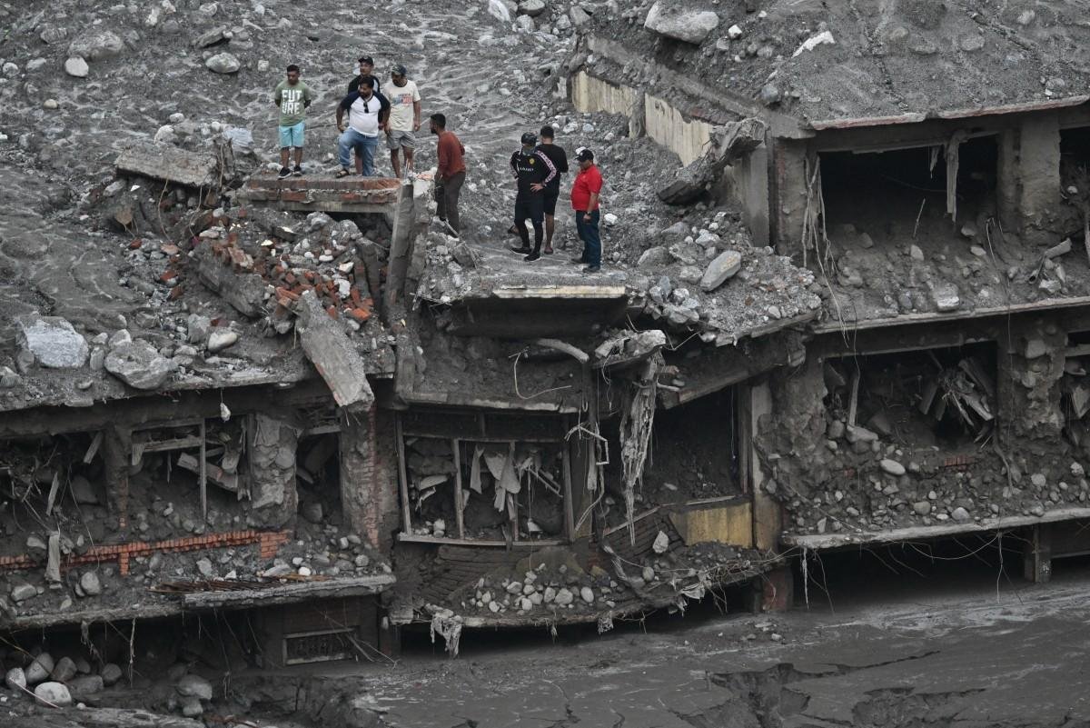 Deslizamento devastador ocorreu no fim de agosto na regi&atilde;o do Himalaia, na fronteira entre a China e o Nepal