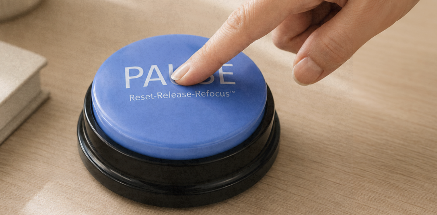 Criar um &ldquo;bot&atilde;o de pausa&rdquo; pode significar se afastar da rotina por alguns dias para reconectar com a natureza, ler, escrever e reorganizar o ritmo