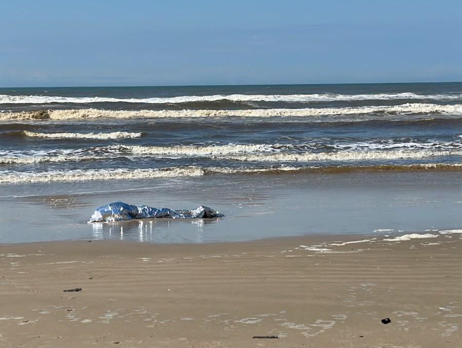 V&iacute;tima foi encontrada sem vida na faixa de areia