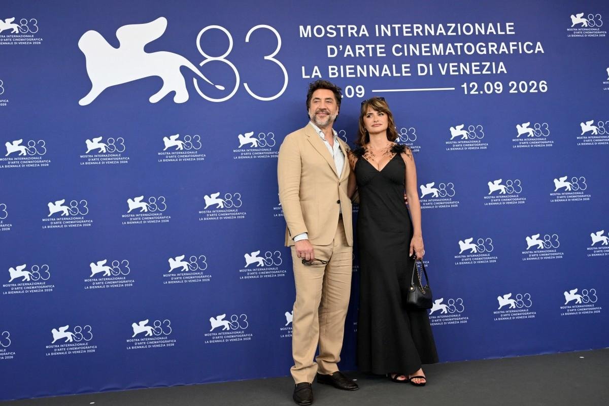 O ator espanhol Javier Bardem e a atriz espanhola Pen&eacute;lope Cruz