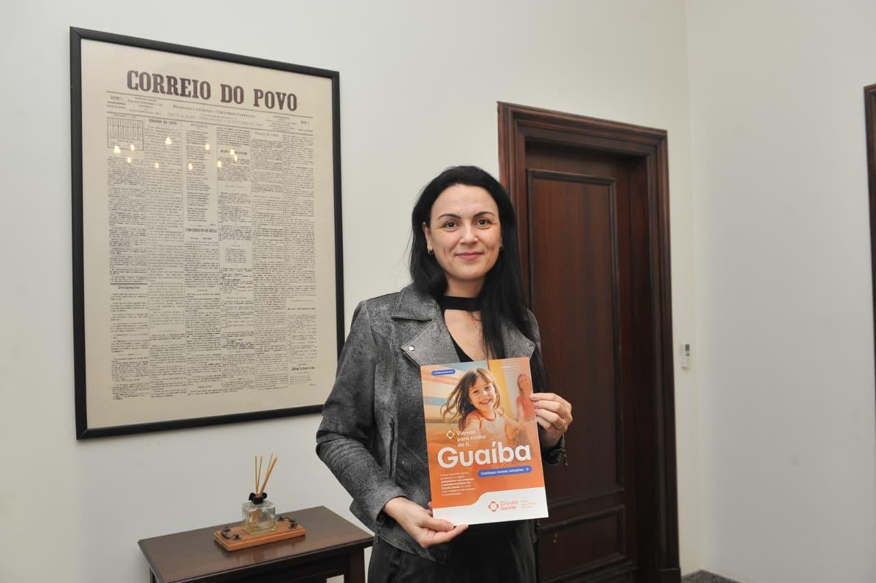 Patr&iacute;cia Bohn visitou a sede do Correio do Povo nesta ter&ccedil;a-feira