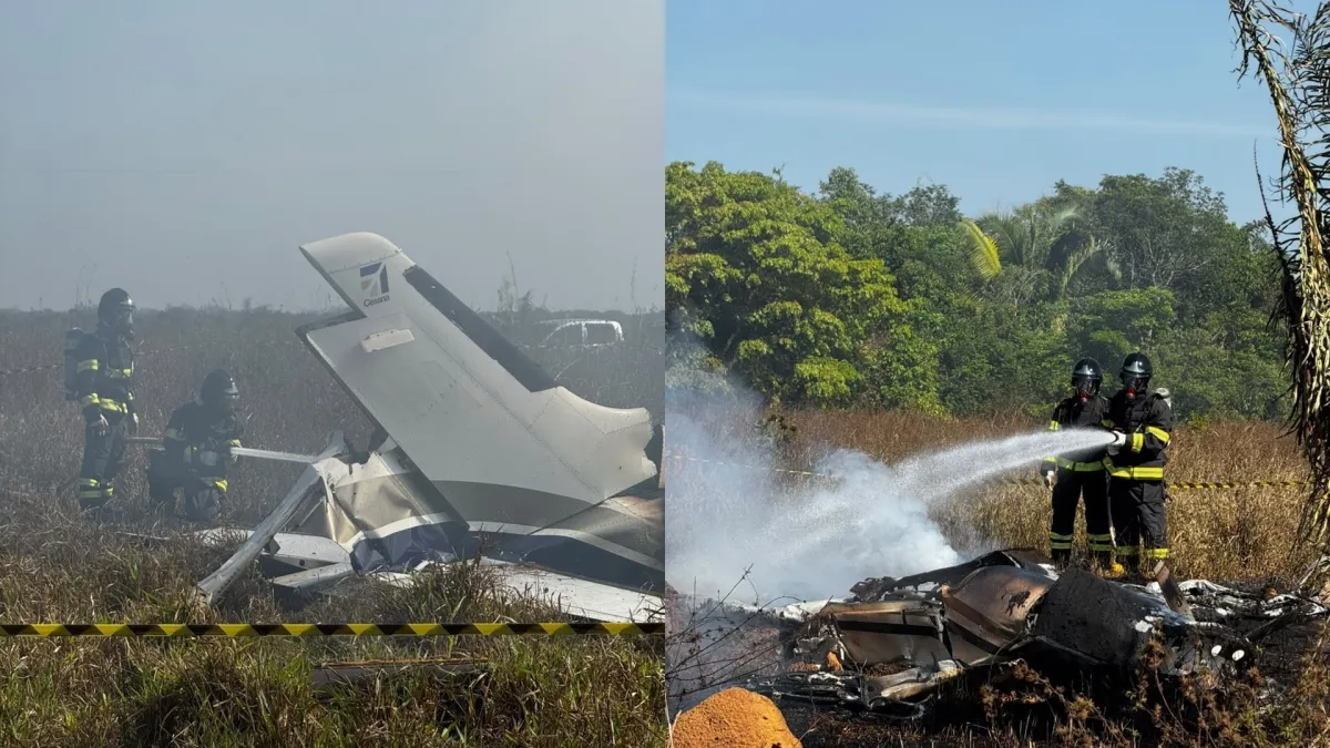 Ainda n&atilde;o foi poss&iacute;vel confirmar informa&ccedil;&otilde;es sobre eventual plano de voo, origem ou destino do avi&atilde;o nem a identidade das pessoas que estavam a bordo