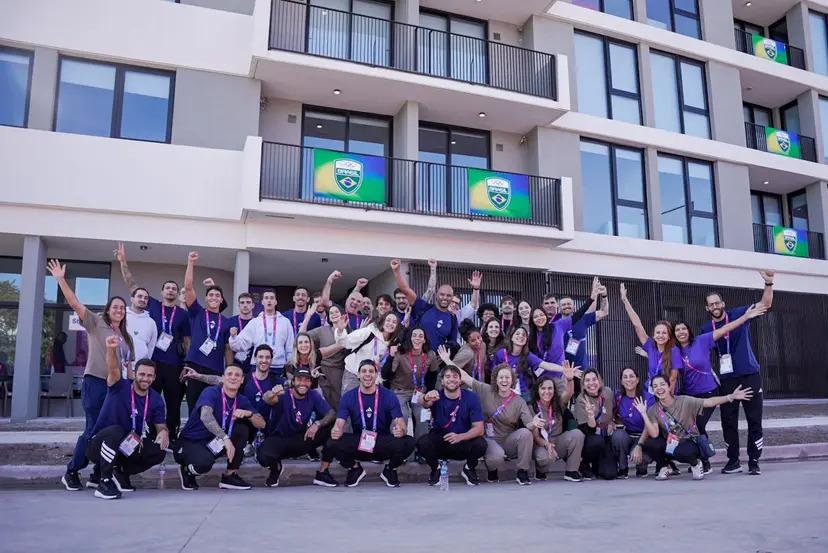 Delega&ccedil;&otilde;es da nata&ccedil;&atilde;o e da esgrima j&aacute; chegaram &agrave; Santa F&eacute;