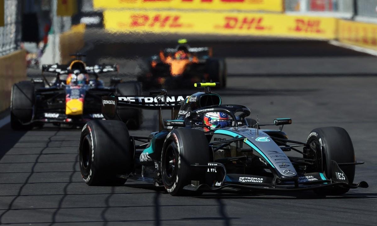 Antonelli soma agora 292 pontos na lideran&ccedil;a do campeonato, contra os 211 de seu companheiro de Mercedes
