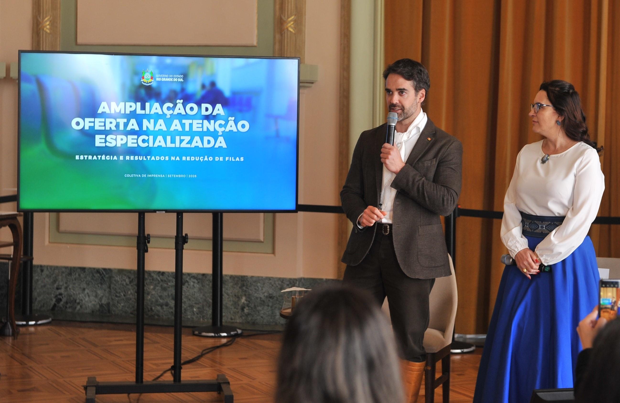 O governo do Estado anunciou amplia&ccedil;&atilde;o do atendimento de especialidades no SUS ga&uacute;cho para redu&ccedil;&atilde;o de filas
