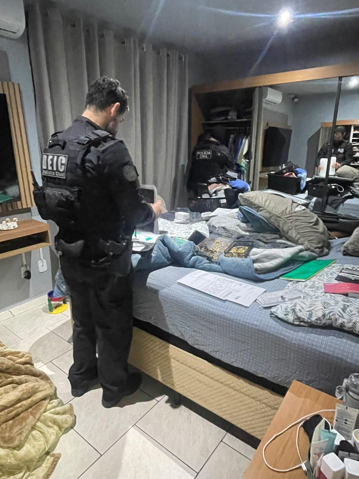 Mandados foram cumpridos pela Pol&iacute;cia Civil nesta ter&ccedil;a-feira