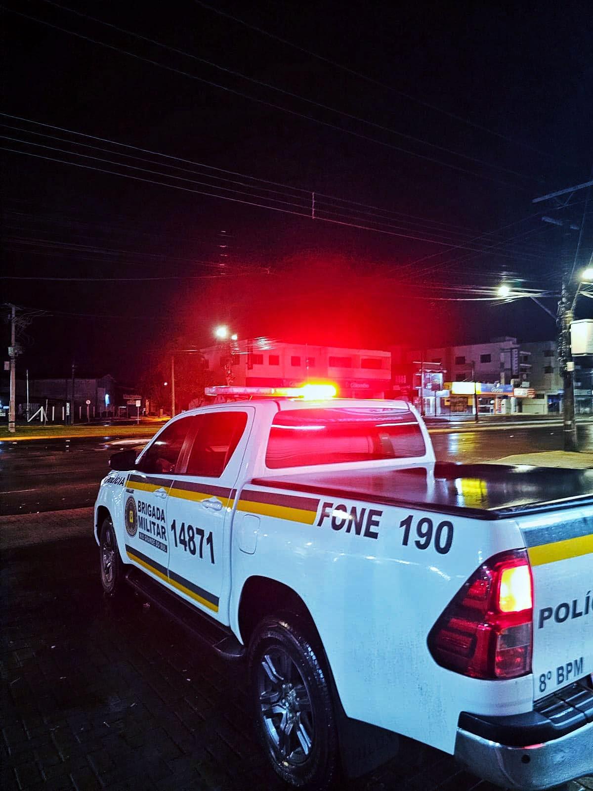 Brigada Militar prendeu a suspeita em flagrante