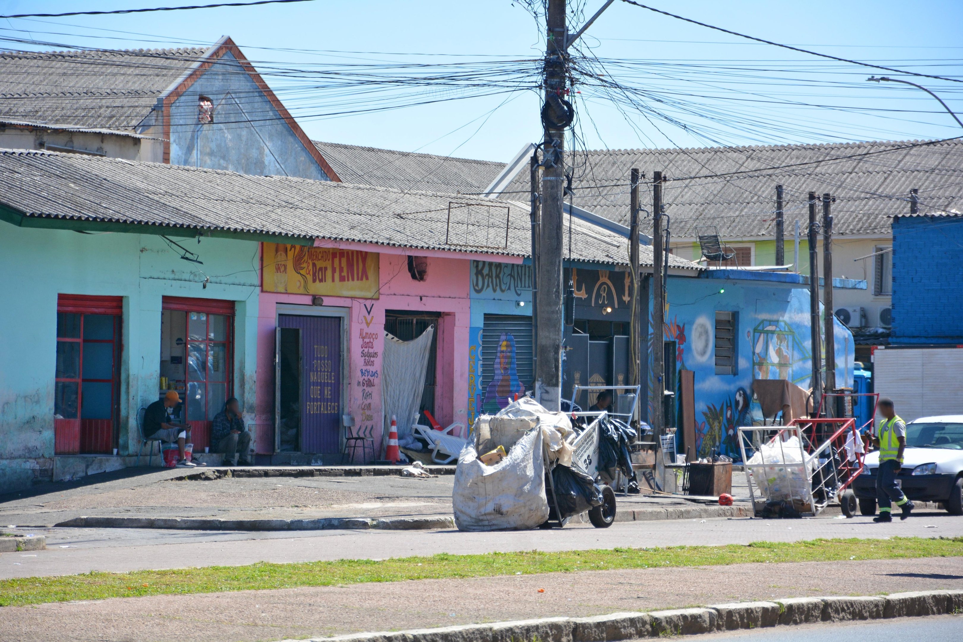 Vila dos Papeleiros fica na regi&atilde;o central de Porto Alegre