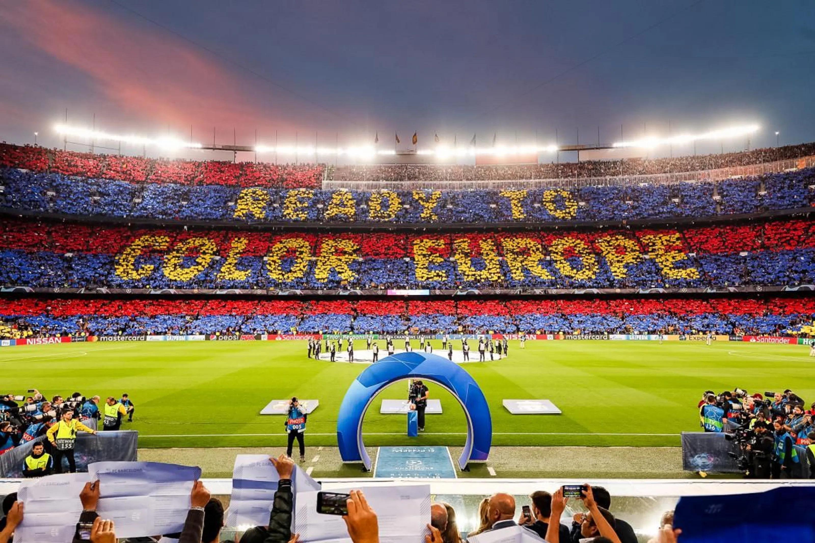Camp Nou ser&aacute; o palco de mais um cl&aacute;ssico entre Barcelona e Real Madrid