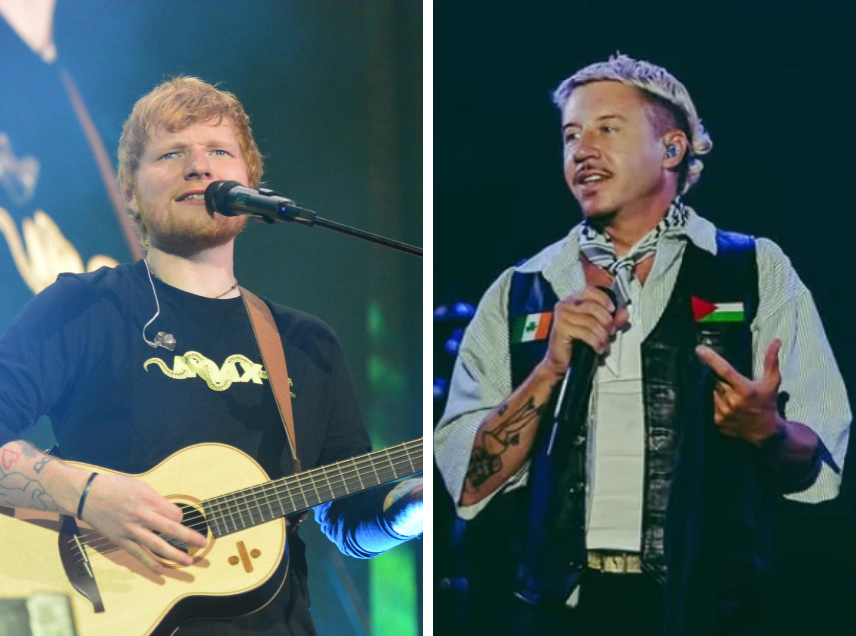 Macklemore esclareceu que Sheeran e sua equipe n&atilde;o foram os respons&aacute;veis por sua sa&iacute;da da turn&ecirc;