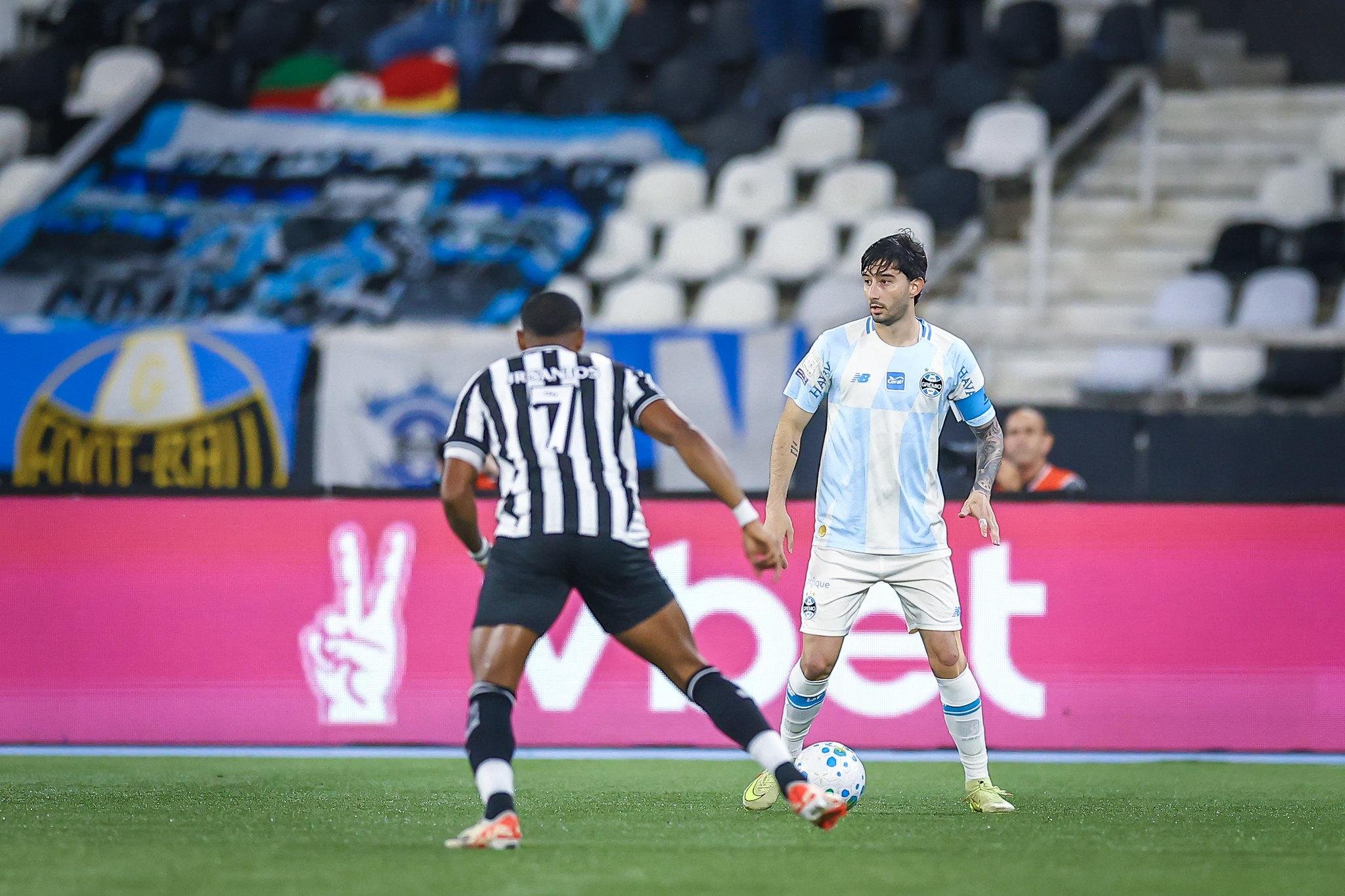 Villasanti &eacute; titular da equipe comandada por Renato Portaluppi