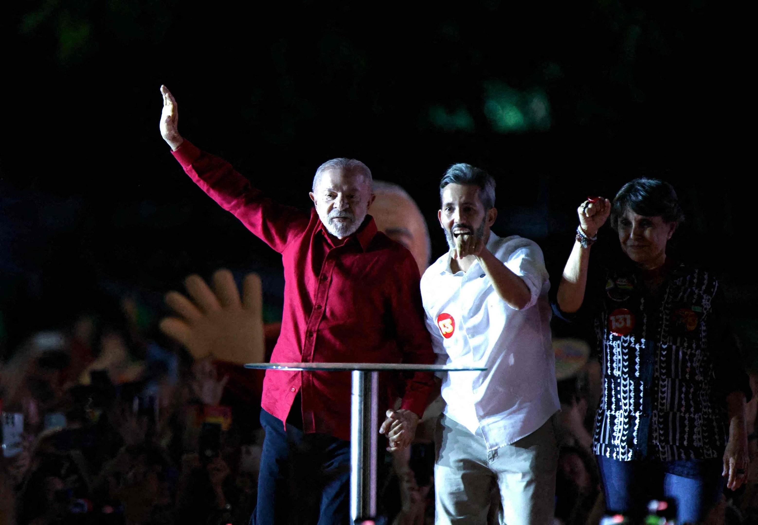 Petista participou de ato no Distrito Federal