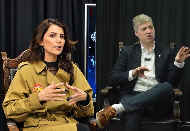 Debate forte entre os dois candidatos ao Senado