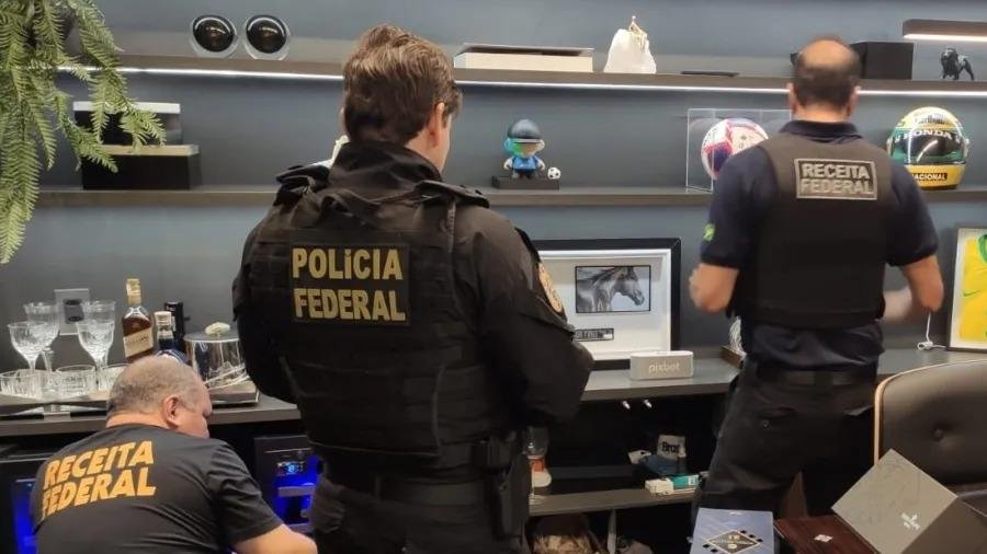 Segundo a PF, esquema registrava opera&ccedil;&otilde;es de apostas e jogos de azar como se fossem realizadas fora do Pa&iacute;s