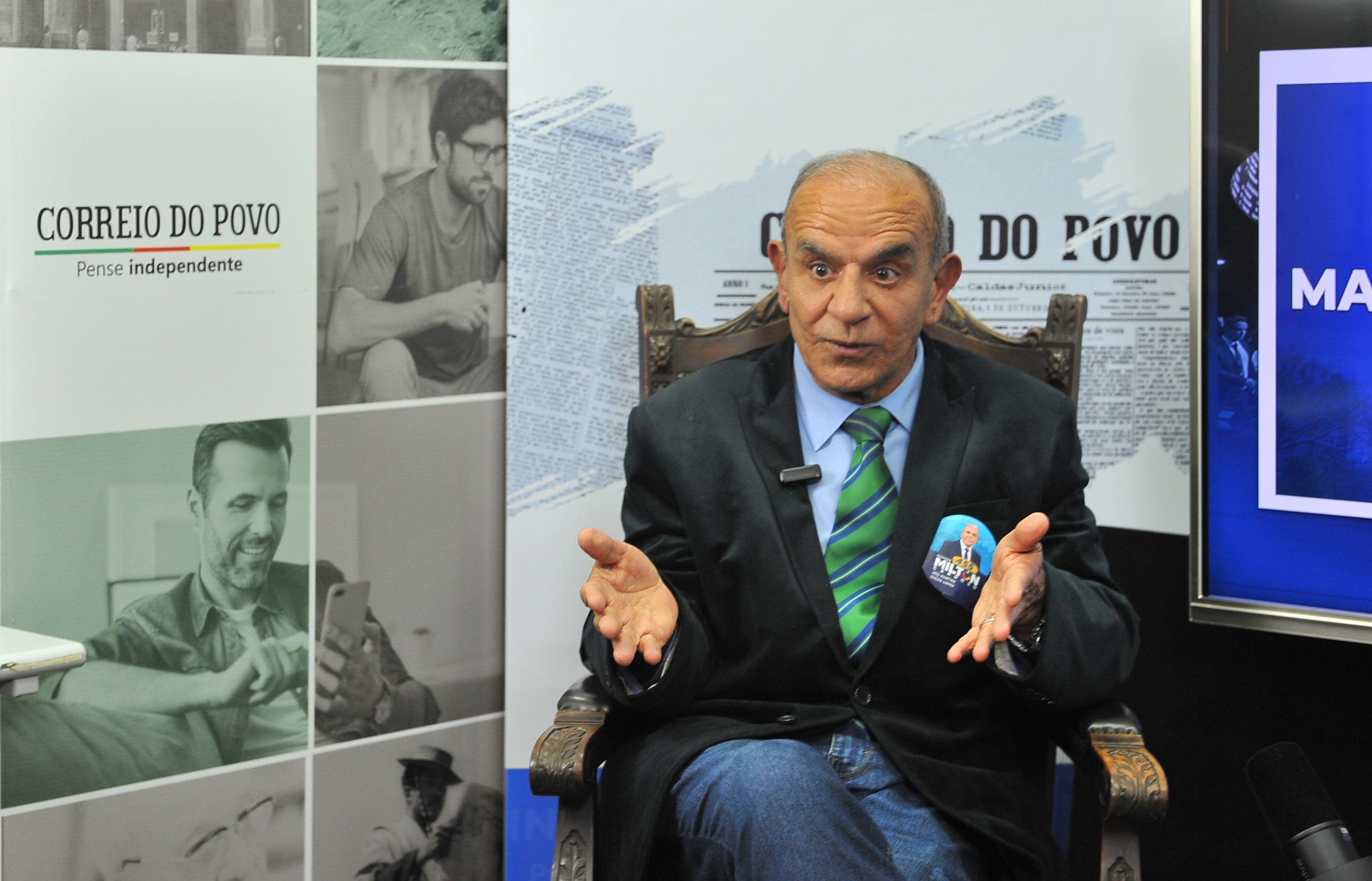 Milton Cardoso faz cr&iacute;ticas ao atual contexto pol&iacute;tico nacional