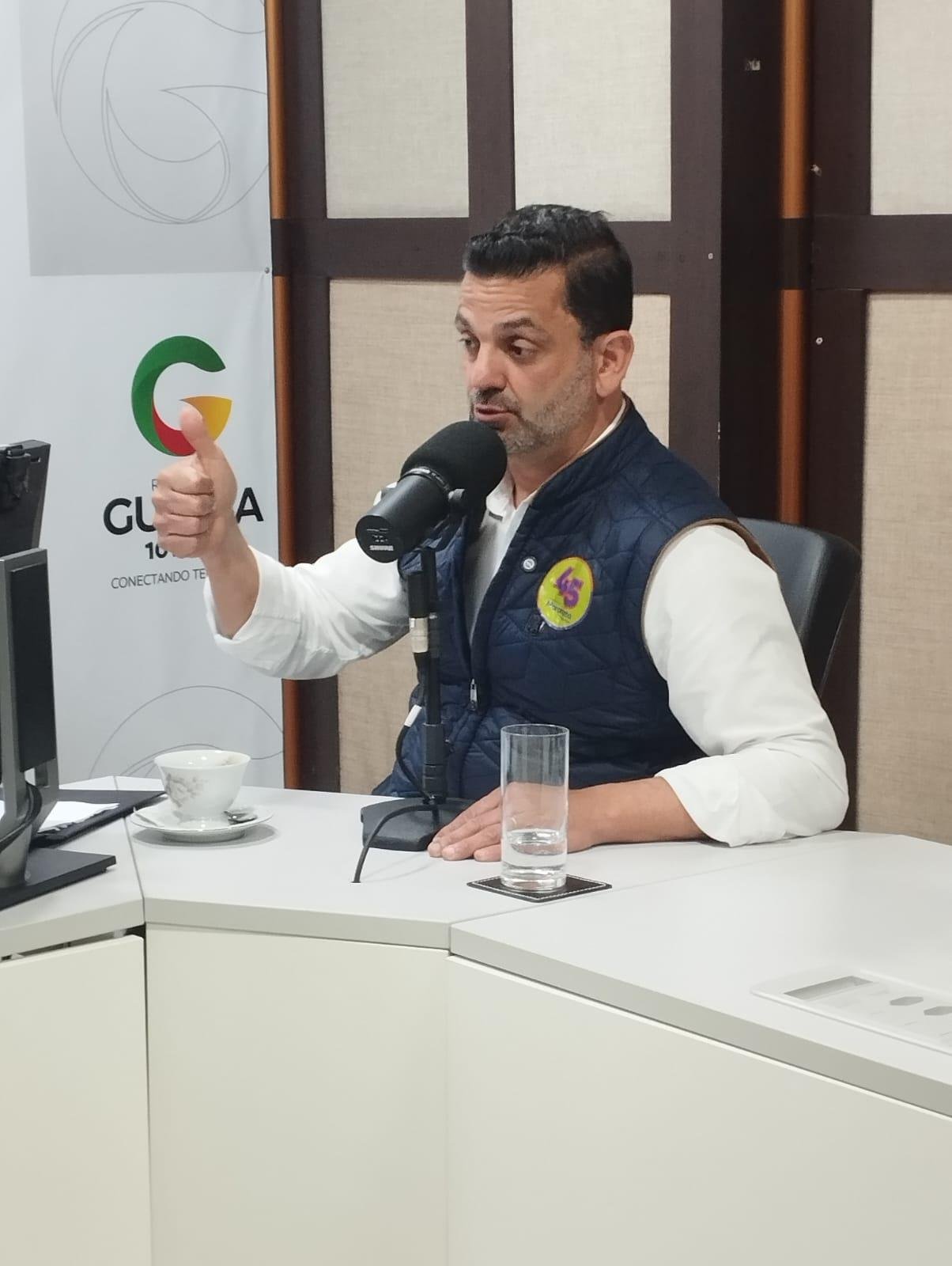 Maranata voltou &agrave; criticar aus&ecirc;ncia de advers&aacute;rios em debates