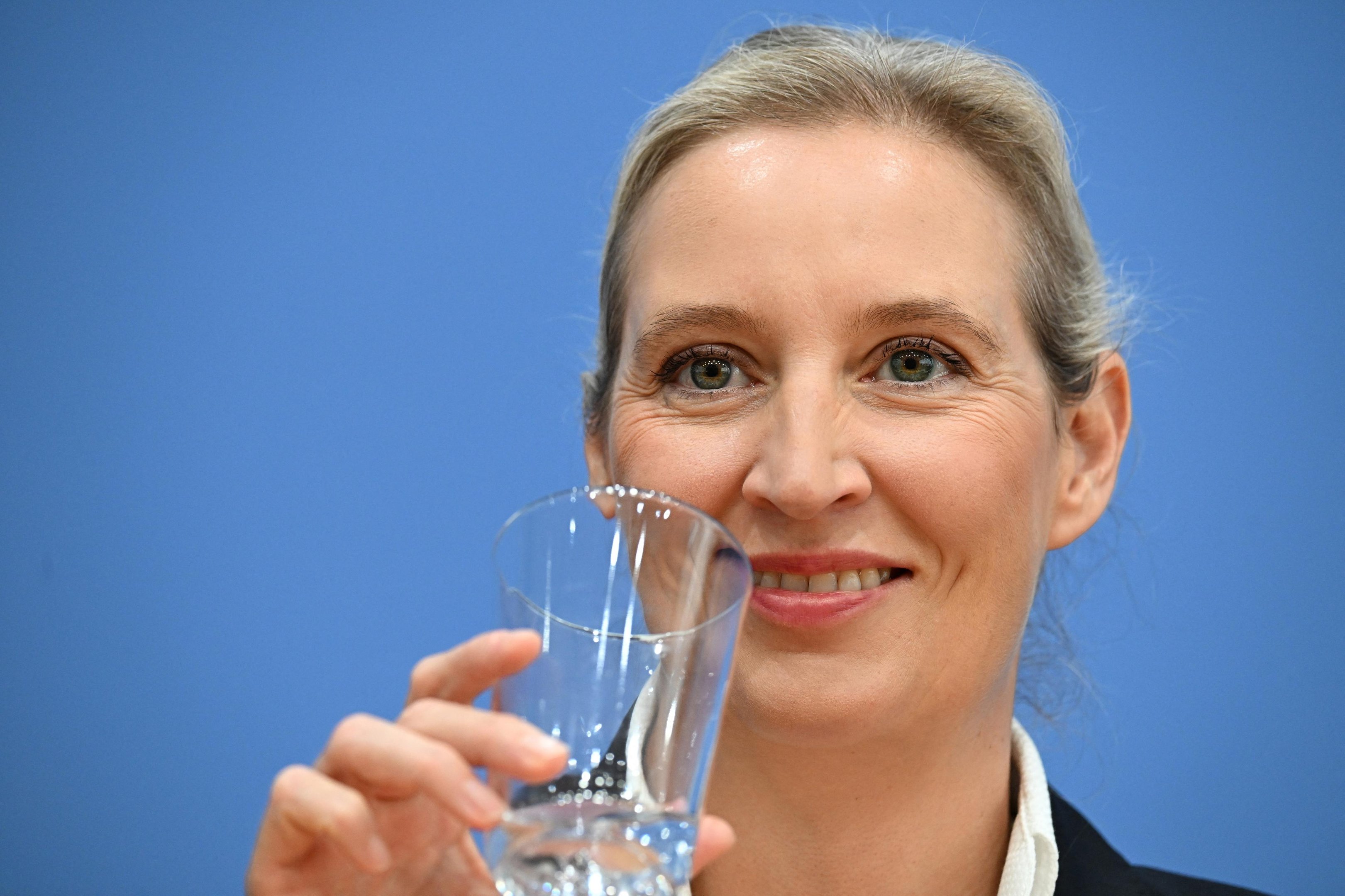 L&iacute;der do partido de extrema-direita Alternativa para a Alemanha (AfD), Alice Weidel