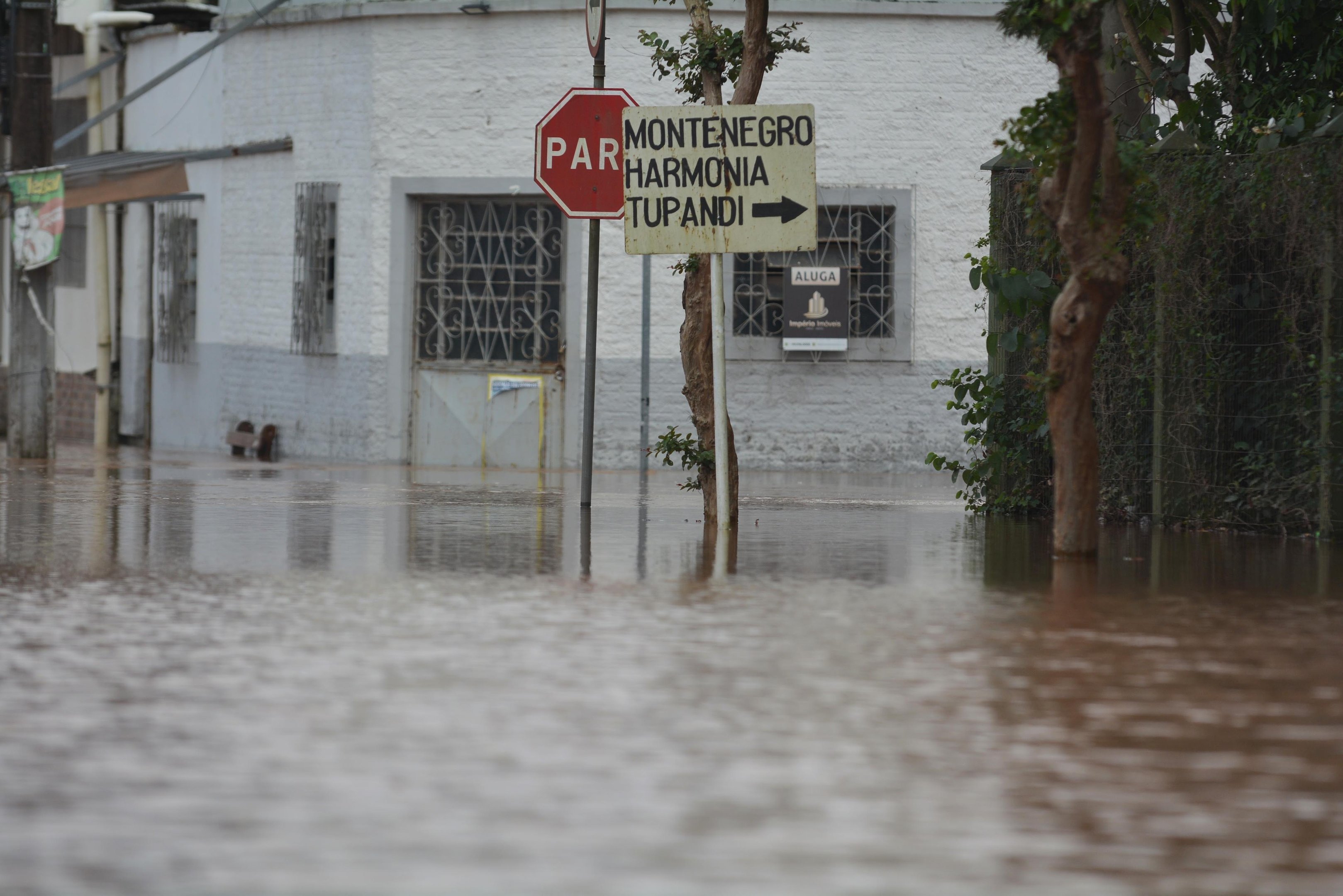 Inundac&otilde;es ap&oacute;s fortes chuvas no RS