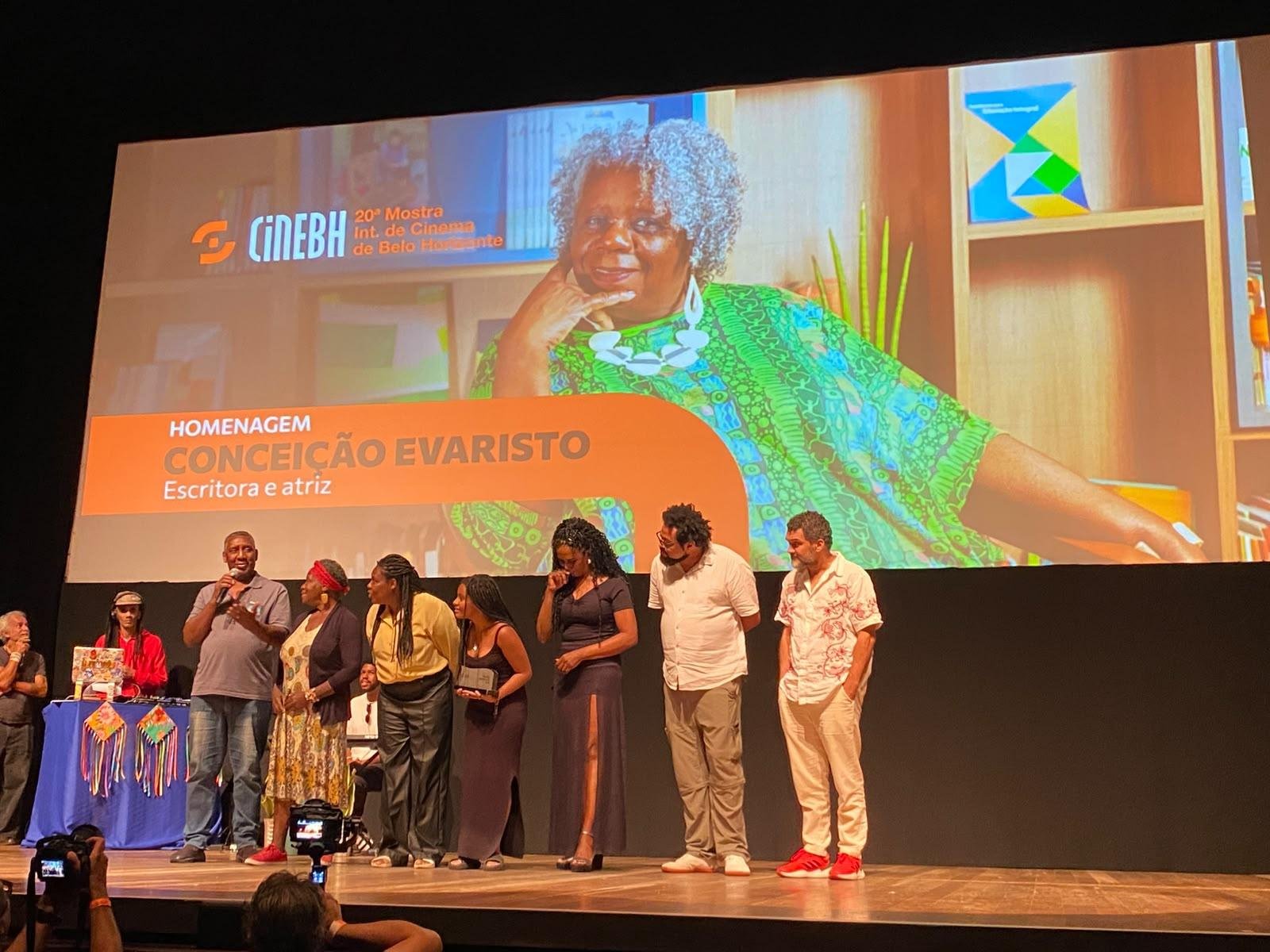 Concei&ccedil;&atilde;o Evaristo foi homenageada no CineBH