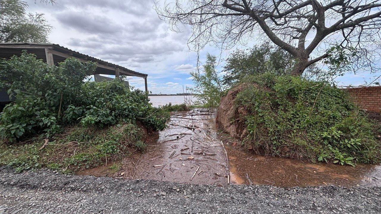 Defesa Civil do RS alerta para risco muito alto de inunda&ccedil;&atilde;o do Gua&iacute;ba nas Ilhas de Porto Alegre